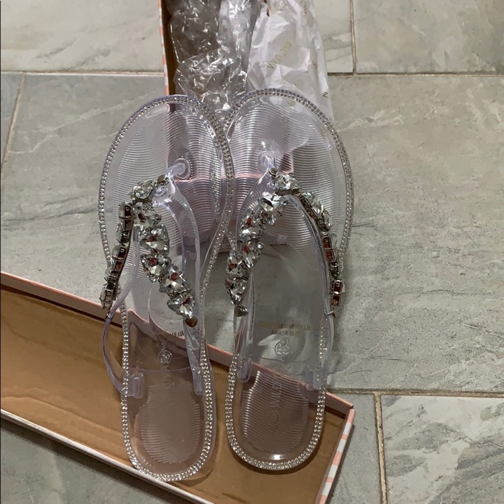 Clear Jelly Sandals